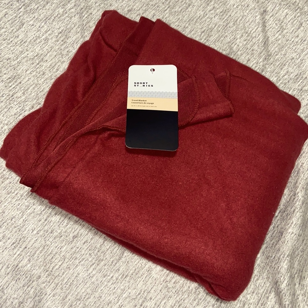 NWT travel blanket